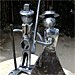 Le couple - Sculpture avec des objets de récupération (2012)
