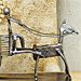 Le maraîcher - Sculpture avec des objets de récupération (2012)