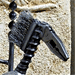 Le chevalier - Sculpture créée grâce à de vieux outils (2012)