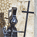 Le pèlerin - Sculpture avec des objets de récupération (2011)