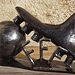 Le trophé de football - Sculpture réalisée avec un vieil outil (2011)